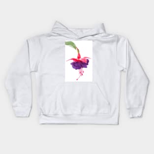 Fuchsia  'Dark Eyes'  AGM Kids Hoodie